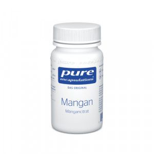 PURE ENCAPSULATIONS Mangan Mangancitrat Kapseln