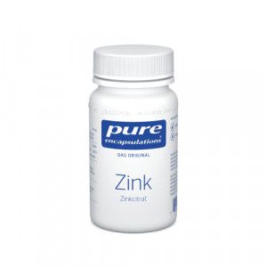 PURE ENCAPSULATIONS Zink Zinkcitrat Kapseln