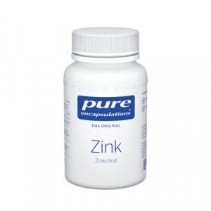 PURE ENCAPSULATIONS Zink Zinkcitrat Kapseln