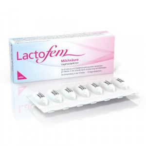 LACTOFEM Milchsäure Vaginalzäpfchen