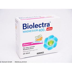 BIOLECTRA Magnesium 400 mg ultra Direct Orange