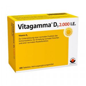 VITAGAMMA D3 2.000 I.E. Vitamin D3 NEM Tabletten