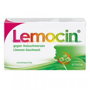 LEMOCIN gegen Halsschmerzen Lutschtabletten