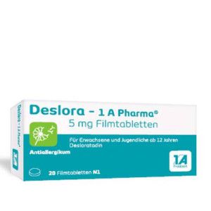 DESLORA-1A Pharma 5 mg Filmtabletten