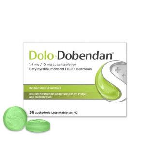 DOLO-DOBENDAN 1,4 mg/10 mg Lutschtabletten