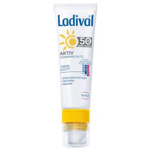 LADIVAL Aktiv Sonnenschutz Gesicht&Lippen LSF 50+